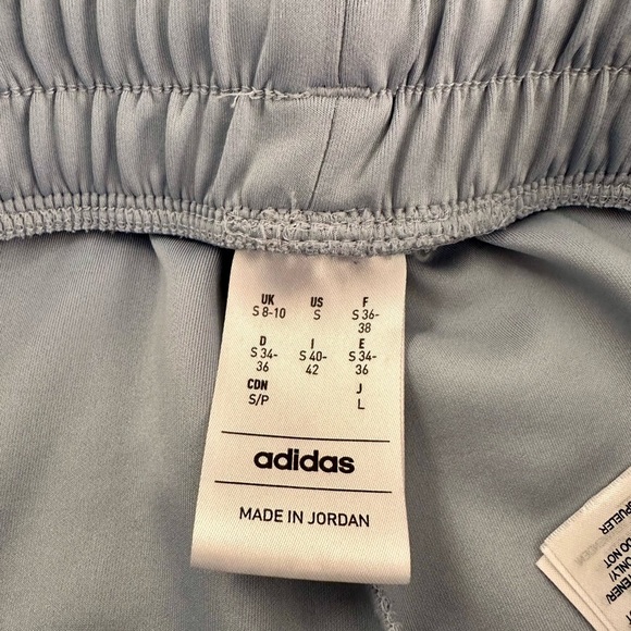 Adidas Baby Blue 3 Stripe Jogger Track Pant size Small - Picture 4 of 5
